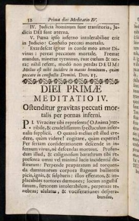32-36, Meditatio IV