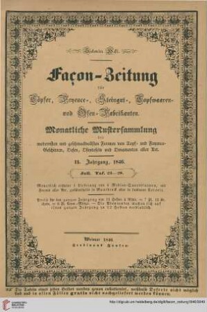 Siebentes Heft (Juli 1846)