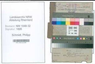 Entnazifizierung Philipp Schmidt , geb. 28.06.1899 (Beamter)