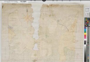 Herten (Herten), Teilung der Herter Mark, Übersichtskarte