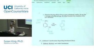 Lecture 25: Substituent Effect and Friedal-Crafts Reactions