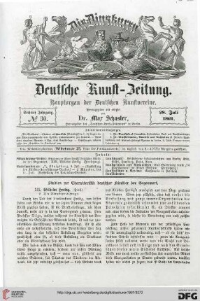 Nr. 30 (28. Juli 1861)