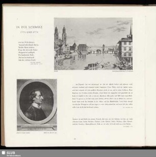 In Der Schweiz. 1775 Und 1779