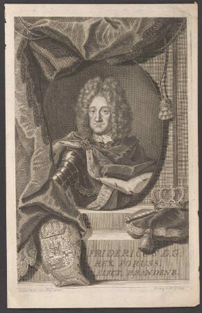 Porträt Friedrich I., König in Preußen (1657-1713)