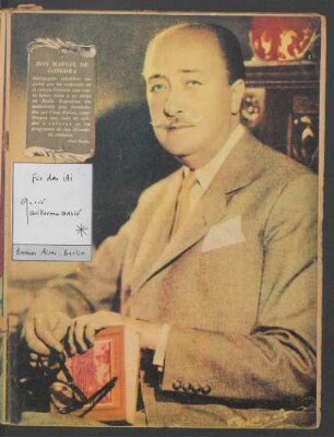 [Fotografía de] Don Manuel de Gongora