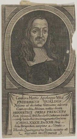 Bildnis des Fridericus Gualdus