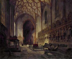 Der Chor der Stuttgarter Stiftskirche