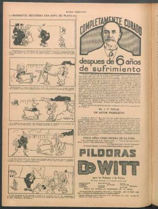 Barrilete recupera una copa de plata [Cómic]