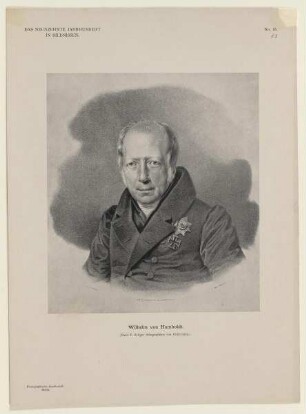 Bildnis des Wilhelm von Humboldt