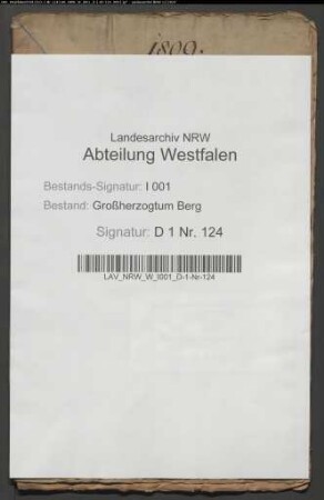 Die Aktiv- und Passiv-Kapitalien der aufgehobenen Johanniterkommende zu Steinfurt