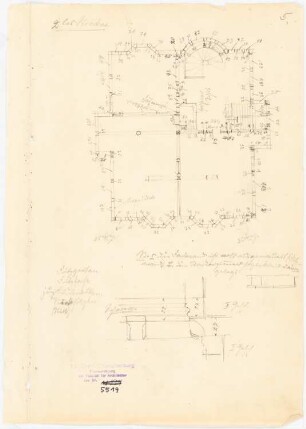 Rathaus, Alsfeld: Grundriss 2. Obergeschoss