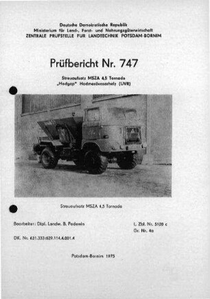 Streuaufsatz MSZA 4,5 Tornado