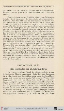 Die Holländer des 17. Jahrhunderts