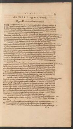 De Tertia Quaestione.