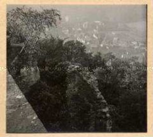 Blick auf Landstuhl von der Burg Nanstein