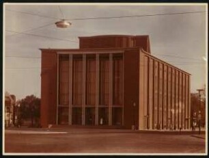 Schauspielhaus, Bochum: Aussenansicht Eingangsseite