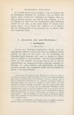 5. Kranken- und Heil-Anstalten