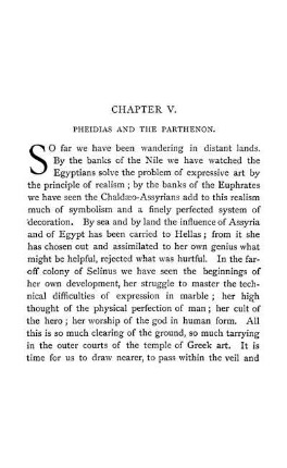 Chapter V. Pheidias And The Parthenon.