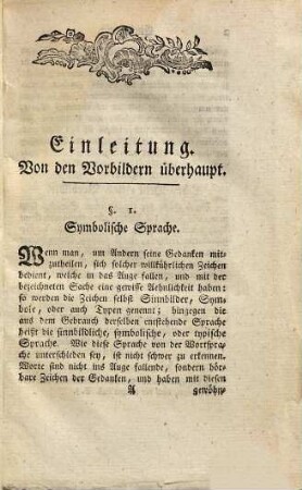 Freimüthige Untersuchung über die Typologie