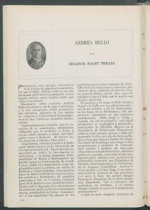 Andrés Bello.