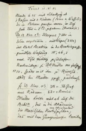 48r-49r 11.11.-13.11.1903 Triest - Wien