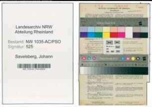 Entnazifizierung Johann Savelsberg , geb. 20.07.1913 (Schmied)