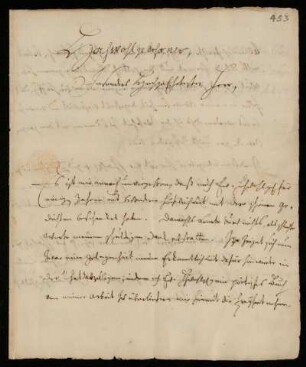 Brief von Daniel Wilhelm Triller an Johann Friedrich von Uffenbach. Usingen, 10.12.1737