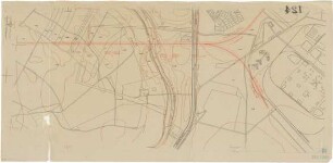 Fischer, Theodor; Pressburg (Bratislava, Slowakei); Wettbewerbs - Unterlagen - Verkehrsplan