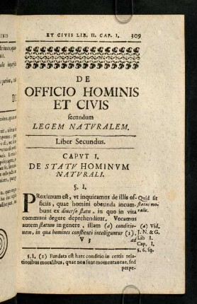 309-319, Caput I
