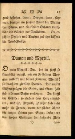 Damon und Myrtill