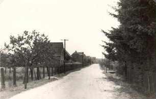 Straße in Schleife : Dróha w Slepom