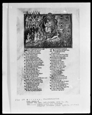 Rudolf von Ems, Weltchronik — Thronender Gottvater