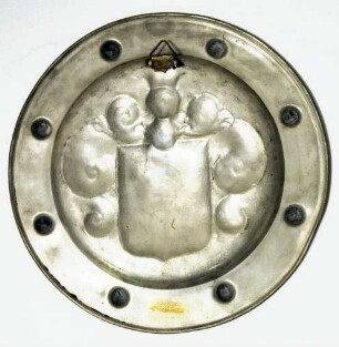 Zinnteller "J + N + S 1820"