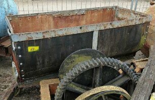 Genieteter Förderwagen