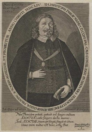 Bildnis des Christoph Philipp Richter