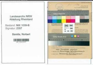 Entnazifizierung Norbert Barella , geb. 11.02.1920 ()