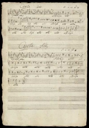 Capella Canto. Capella Alto.