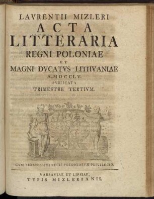 Trimestre Tertium.