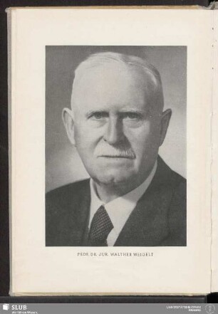Prof. Dr. Jur. Walther Weigelt