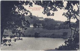 Niederwiesa-Lichtenwalde. Schloss Lichtenwalde, Ansichtskarte