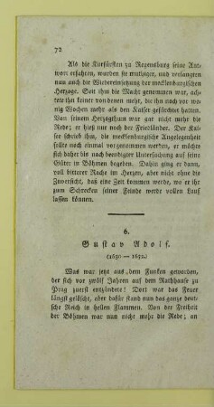 6. Gustav Adolf. (1630 - 1632.)