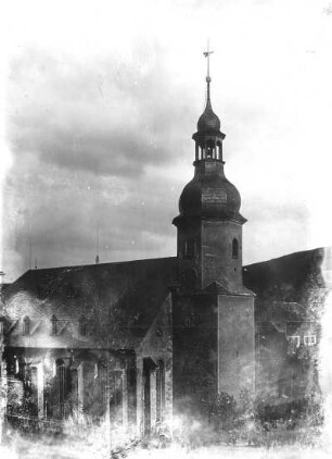 Schönheide. Dorfkirche. Ansicht von Nordwesten