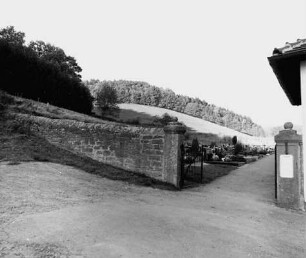 Friedhofsmauer; Oberzent, Oberer Mühlweg 3