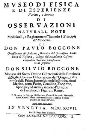 Mvseo di fisica e di esperienze