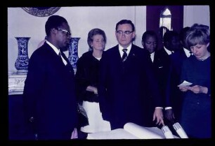Empfang Mobutu 19.3.69.