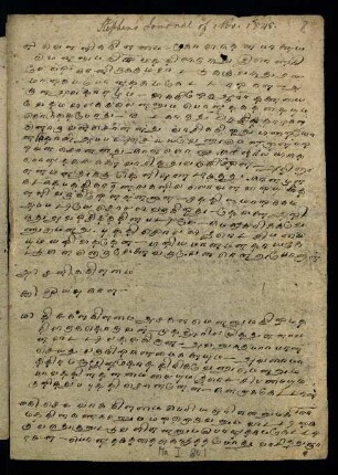 8r - 10v, Stephen's Journal of Nov. 1845