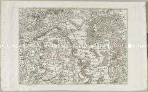 Special Carte des Rheinlaufes von Speier bis Bingen