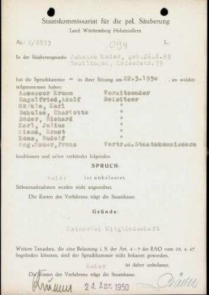 Maier, Johanna