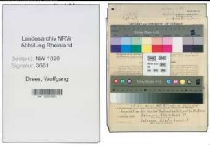 Entnazifizierung Wolfgang Drees , geb. 22.08.1912 (Schleifer)