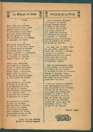 La milonga te llevó : Tango